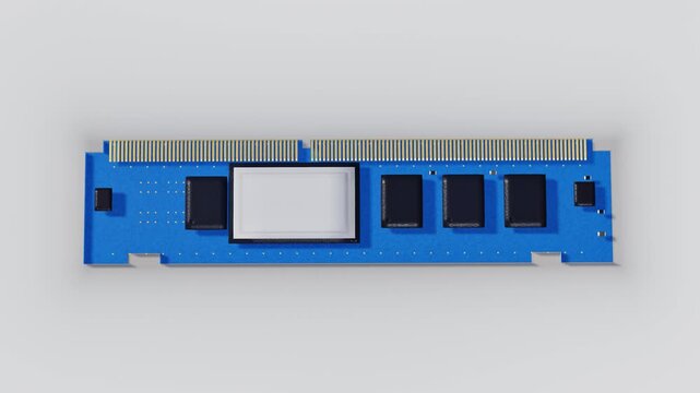 Blue RAM memory module