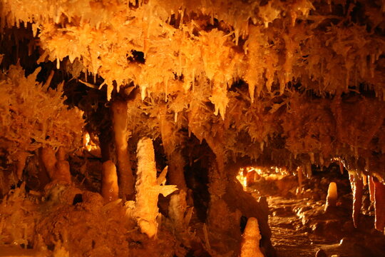 grand roc cave in p&eacute;rigord in france 
