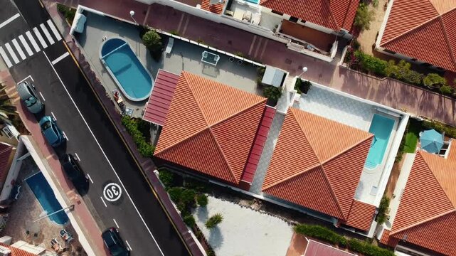 luxury villas district on Tenerife, houses and homes on Callao Salvaje, Canary