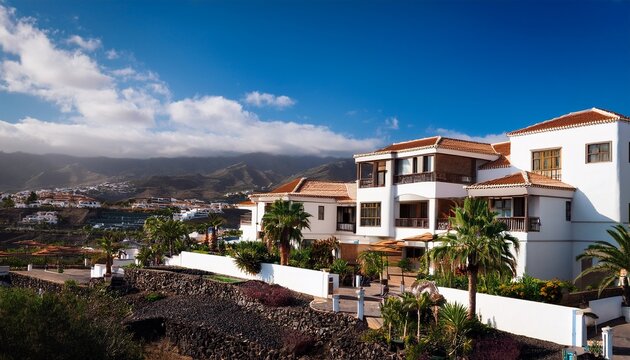 luxury villas district on tenerife houses and homes on callao salvaje canary