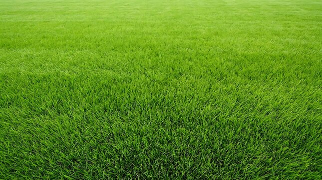 Lush Green Grass Field Texture Photography Nature Background For Your Website Banner And Sustainable Landscape Design.