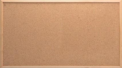 cork board isolated on white