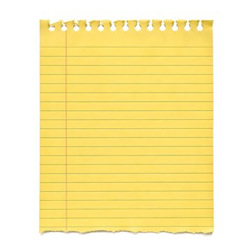 yellow note paper