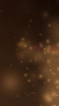 Animation of orange glowing spotlight over yellow spots in background