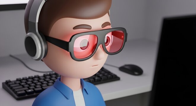 Digital Eye Strain from Prolonged Screen Exposure During Computer Use and Modern Office Work