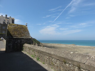 Plage de Granville, Manche, Cotentin, Normandie, France © Fabien