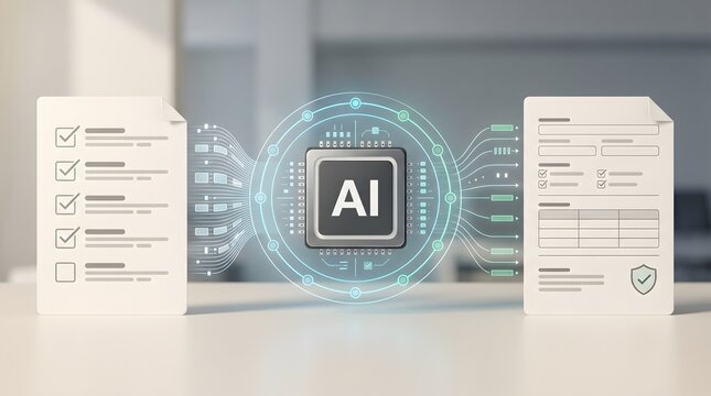 Automated document processing artificial intelligence system for secure enterprise data extraction and compliance