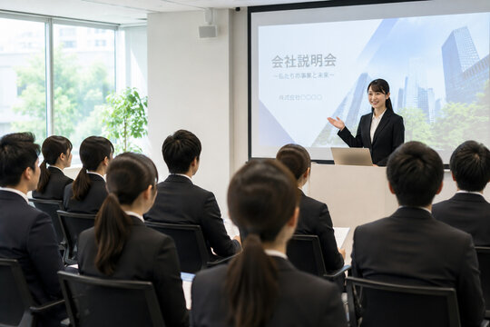 会社説明会・新卒採用・就職活動・企業説明会