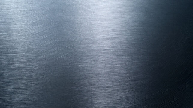 Brushed Metal Texture Background with Light Reflection