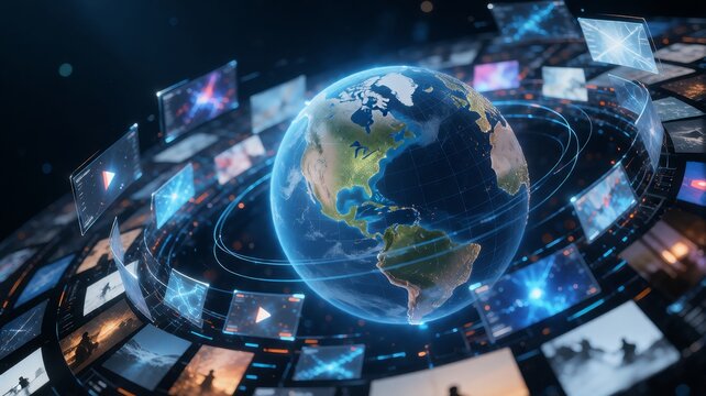Global Digital Network and Earth Connectivity