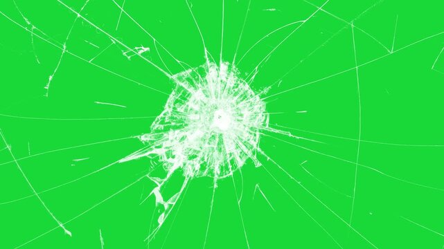 Cracked glass fracture effect on black background, Glass breaking into pieces. Realistic Glass impact crack, Broken cracks glass fracture effect texture isolated abstract black background. 