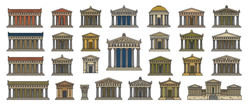 Ancient Greek Temple Collection