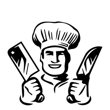 chef with knife
