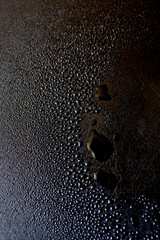 gouttes d'eau en surface © Anthony PELLIEUX