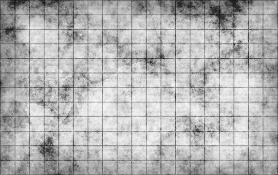 Large halftone grungy grid texture with a transparent background