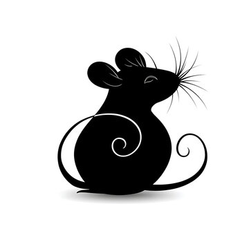 Creative mouse icon pack with clean outline and solid styles on white background
