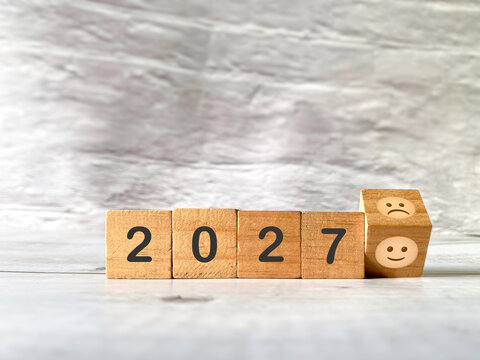 2027 Emotional Transformation from Sadness to Happiness Concept