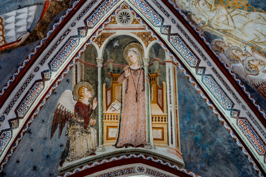 Subiaco. The Monastery of Saint Benedict, or Sanctuary of the Sacred Cave