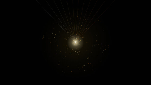 Cinematic Light Effects Background - Variation 17