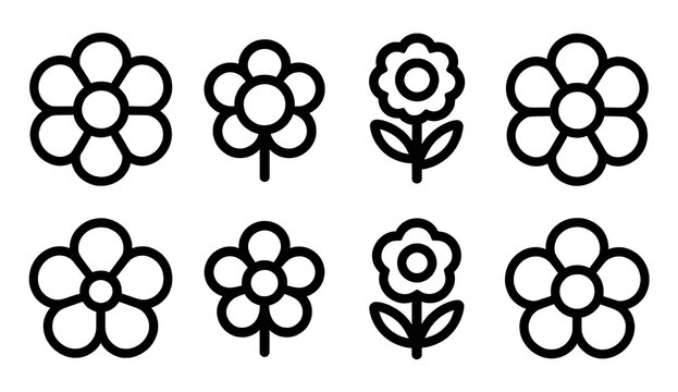 Zodiac Signs Vector Icon Set with Circular Symbols, Decorative Floral Elements, Vintage Ornament Style, Seamless Pattern and Elegant Astrology Design