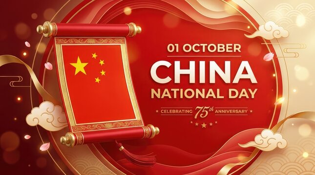 Celebrating the founding of the people s republic of china a vibrant national day remembering the historic proclamation made on october first nineteen