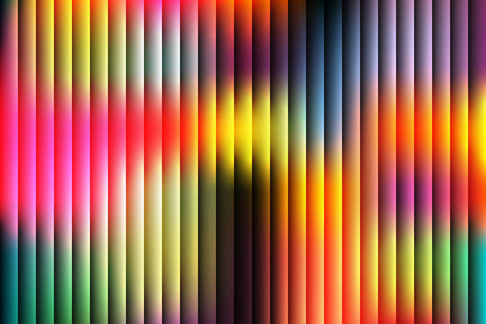 Multicolor Blurred Light Gradient with Vertical Lines Abstract Background