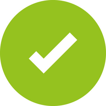 Green Check Mark Icon Design