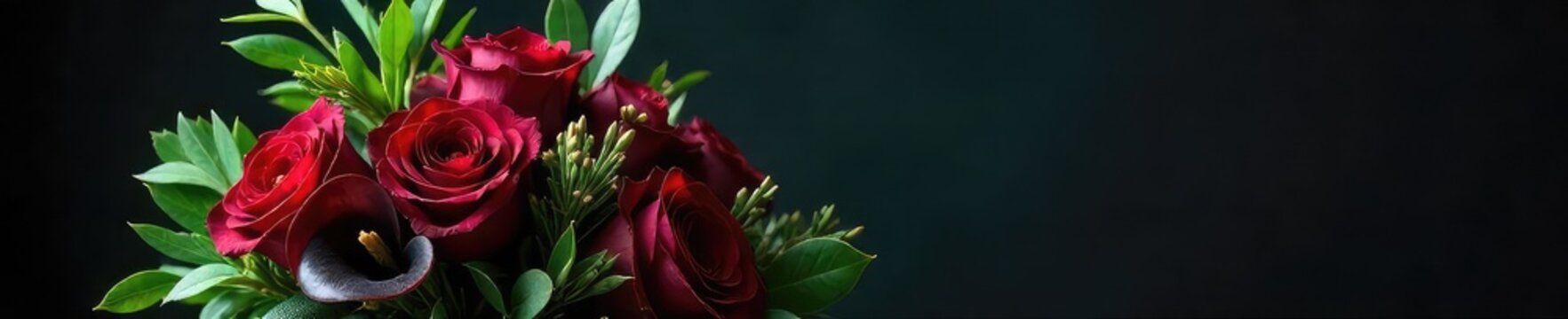 Elegant tux bridal bouquet featuring dark green succulents, black calla lilies, and rich burgundy roses; perfect for a modern or gothic wedding , moody, dark green, alternative