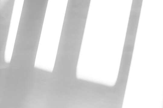 Real rectangular window frame shadow cut out on a transparent png background with soft clean edges. Lives in an airy branding mockup overlay, minimalist brand campaign and luxury packaging design as.