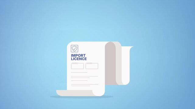 Import License Official Trade Document