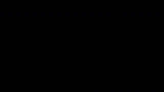 Zombie with hands forward walking towards viewer in darkness with strobe light, prores 4K