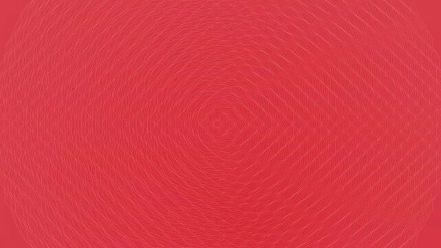 Abstract Geometric Background Featuring Rotating Circular Wireframe Patterns On A Deep Red Solid Backdrop Surface