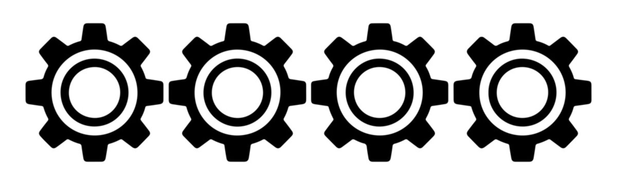 Industrial gear wheel collection features various tooth designs for mechanical engineering and design.