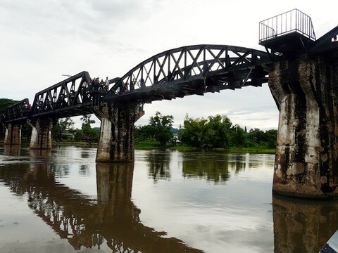 Bridge over the River Kwai, Death Railway, Kanchanaburi - Thailand