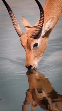 impala in the savannah