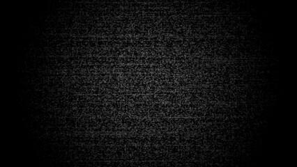Static tv noise, bad tv signal monochrome TV static noise interference on a TV screen caused by satellite signal loss. No signal, flickering, old analog vintage concept. 4k, digital © veliora_Studio2