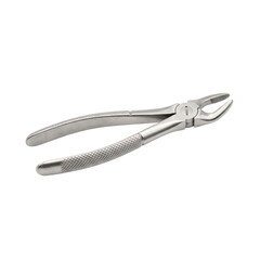 Professional dental extraction forceps designed for precise tooth removal and oral surgery procedures © maximon4ik