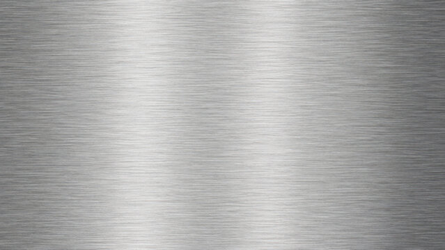 Brushed Metal Texture, Silver Metallic Surface Background