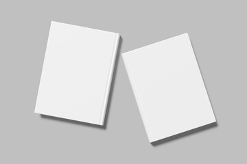 Fototapeta premium Book Cover Mockup Design Blank 