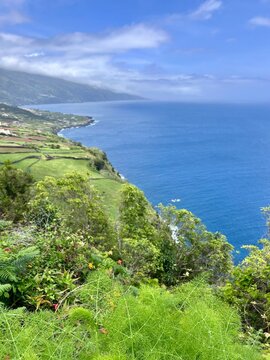 view from the coast