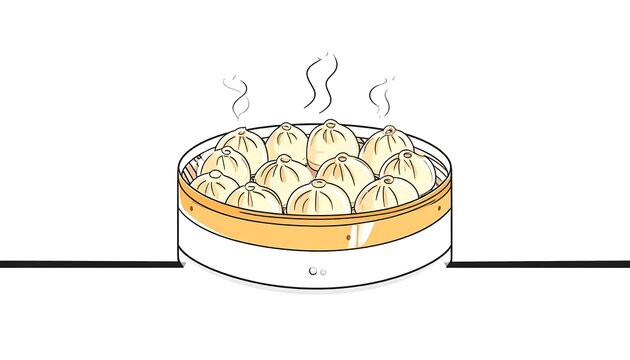 Golden bowl with fresh green herbs and lemon slices.