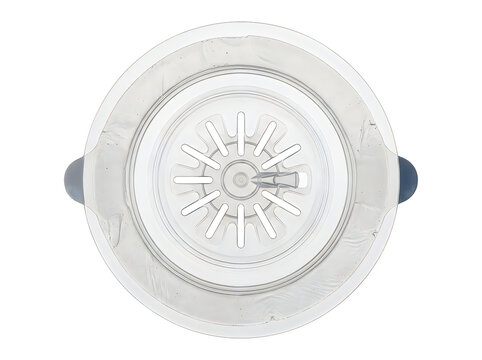 cpr pocket mask face shield in round plastic case emergency aid isolated on transparent background