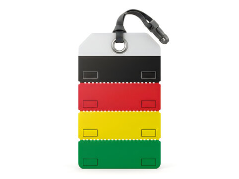 emergency medical triage tags color coded disaster response isolated on transparent background