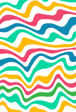 Groovy background (retro 70s) in Adobe Illustrator