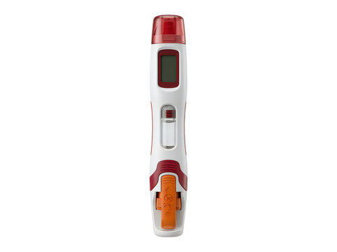 spring loaded window punch emergency extrication rescue tool isolated on transparent background