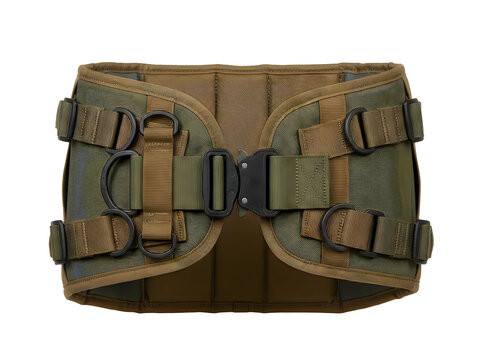 olive drab tactical tourniquet pouch military trauma kit isolated on transparent background