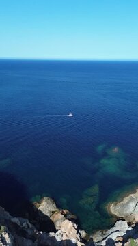 view from the sea