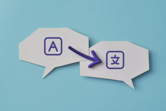 Language Translation and Communication Concept
