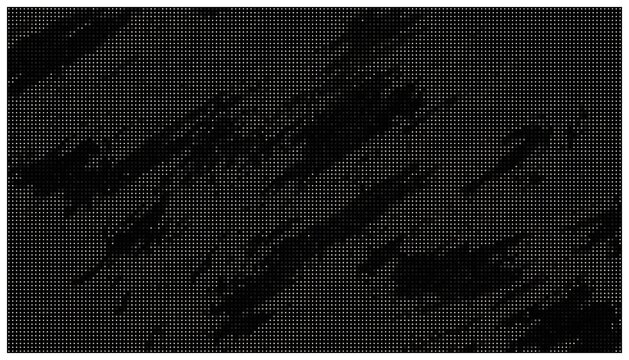 Abstract dark dotted pattern grey texture backdrop.
