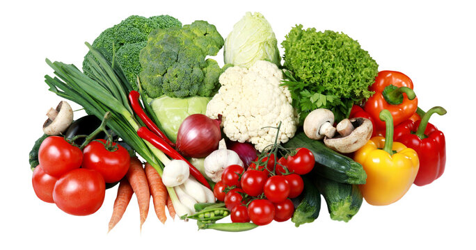Png group of fresh vegetables